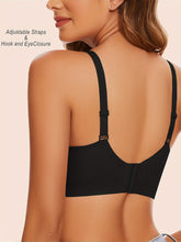 Basic French Push-up Wireless Bra Black